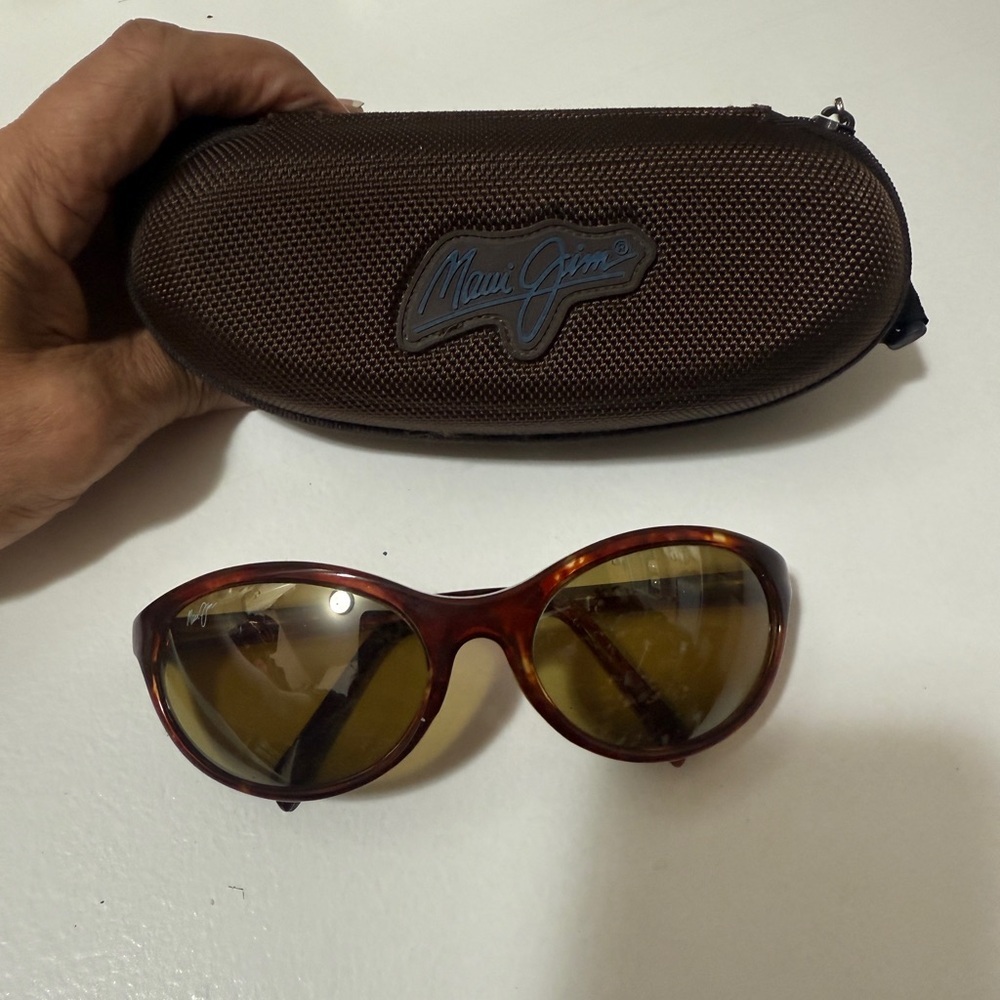 Maui MJ 125-10 Tortoiseshel Brown Polarized, Stylish Brown Sunglasses. Unisex - Picture 13 of 16